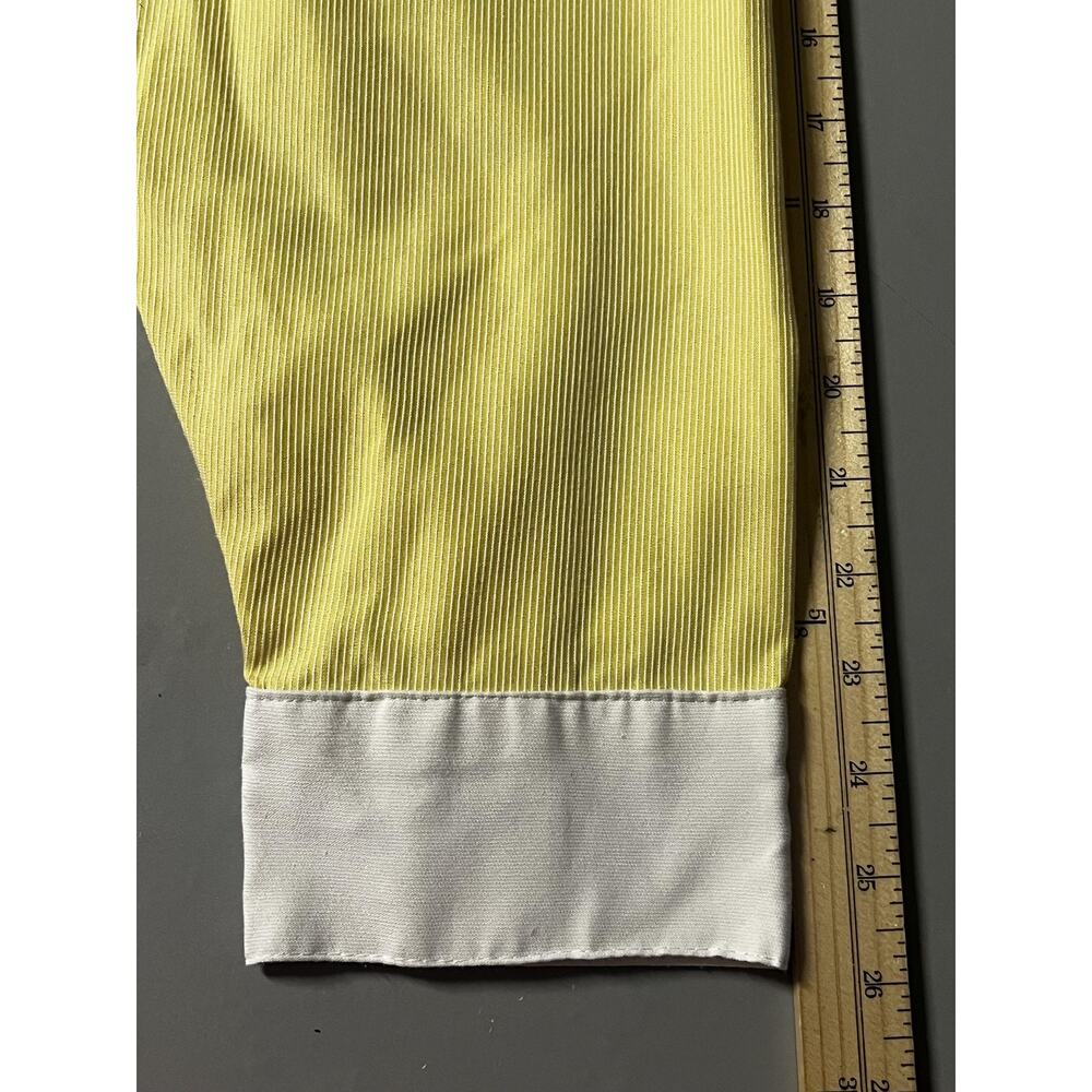 Disney Worldwide Services Shirt Mens 2XL Yellow White Cast Member Long Sleeve - Picture 6 of 7